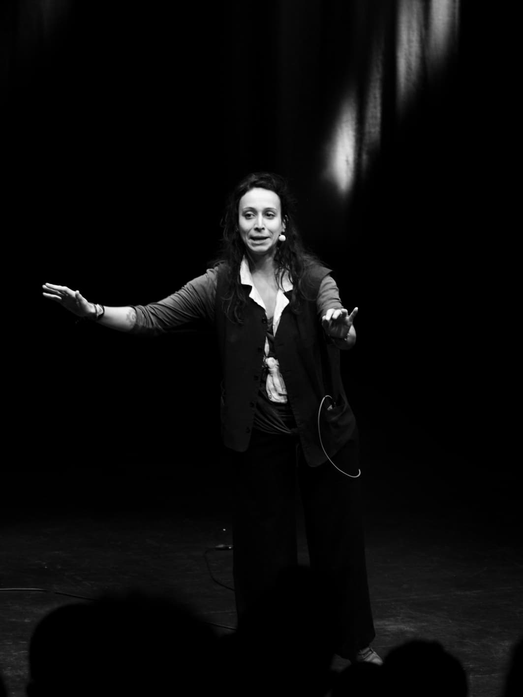 Johanna Wollin auf der Bühne