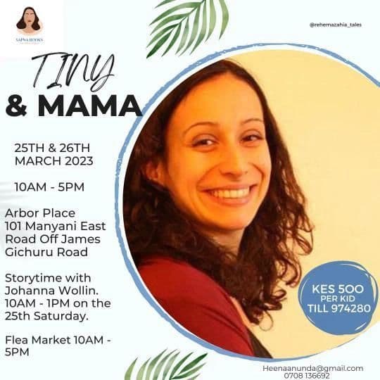 Flyer for the children's and family event at arbor place